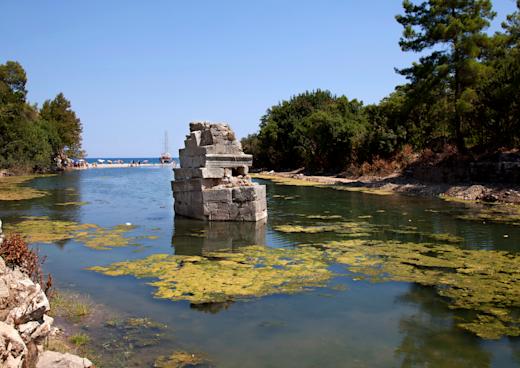 Antike Stadt Olympos, Türkische Riviera