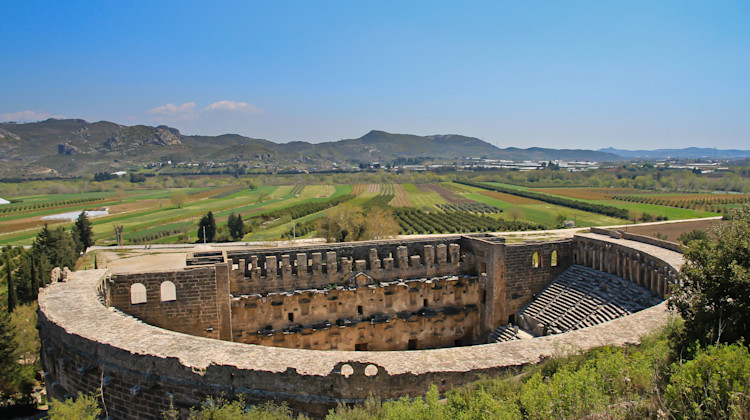 Aspendos Theater, Serik, Türkische Riviera