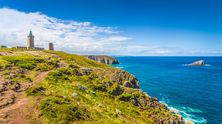 Halbinsel Cap Frehel, Bretagne, Frankreich Atlantikküste