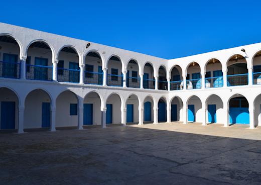 Al Ghriba Synagoge, Hara Sghira Er Rhiad, Tunesien