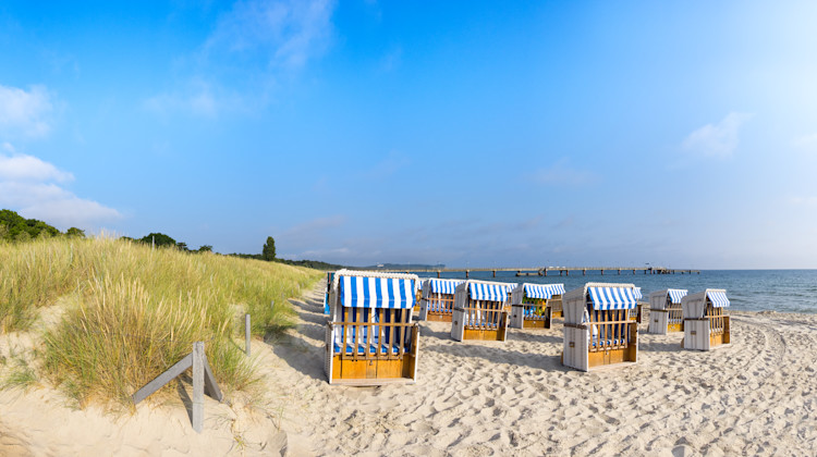 Strand Baabe auf Rügen, Mecklenburg-Vorpommern