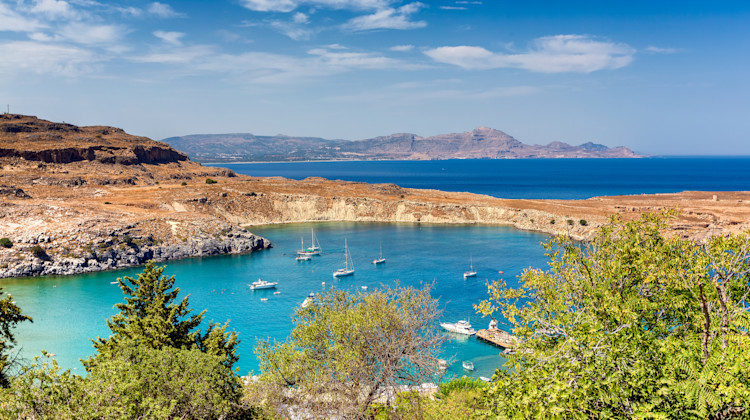 Hafen Lindos, Rhodos