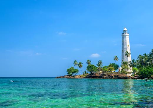 Dondra Head-Leuchtturm, Negombo, Sri Lanka Westküste