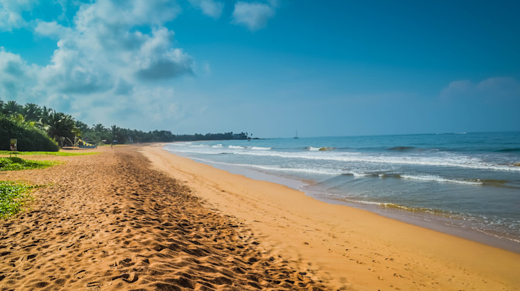 Strand Induruwa, Sri Lanka Südküste