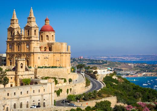Kathedrale in Mellieha, Mellieha, Malta