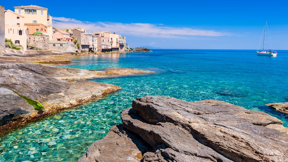 Erbalunga, Korsika,Tyrrhenisches Meer