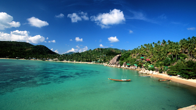 Thailand, Koh Tao Chalong-Bucht.
