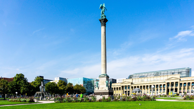 Schlossplatz, Stuttgart, Baden-Württemberg