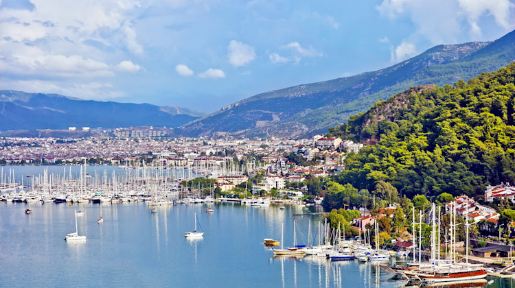 Hafen Fethiye, Türkische Ägäis