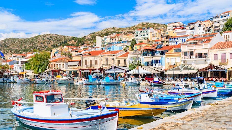 Bootsanlegestelle, Pythagorion, Samos