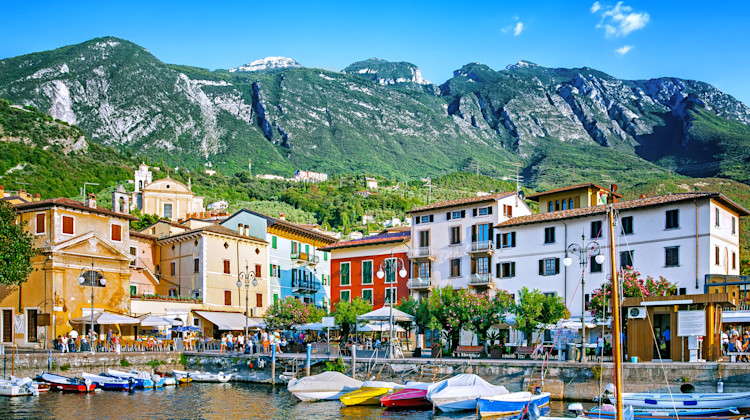 Hafen, Malcesine, Venetien