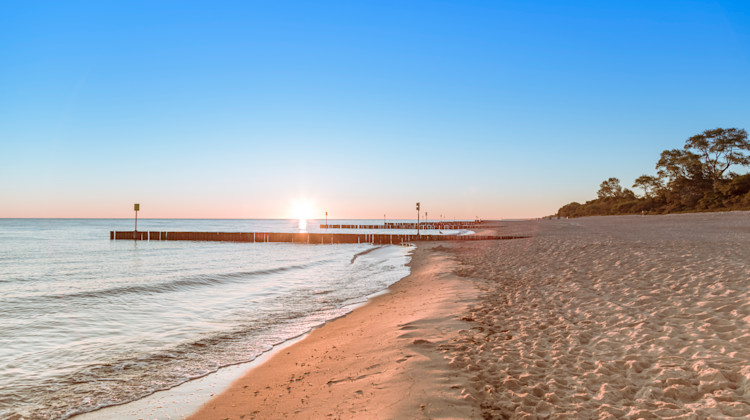 Strand Kolberg, Westpommern