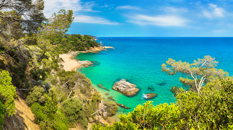 Küste Lloret de Mar, Costa Brava