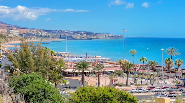 Promenade Playa del Ingles, Gran Canaria