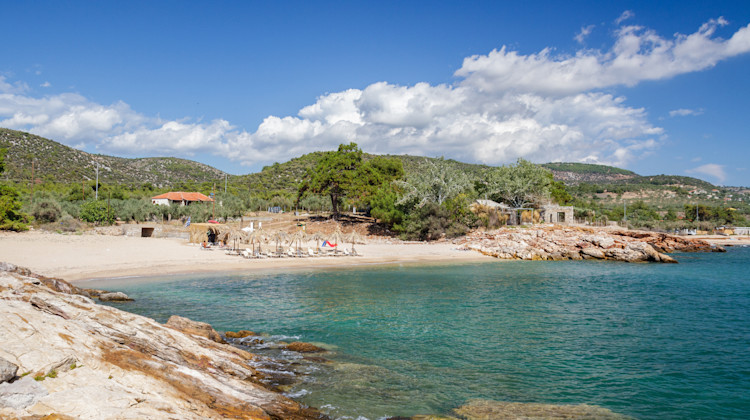 Strand Astris, Thassos