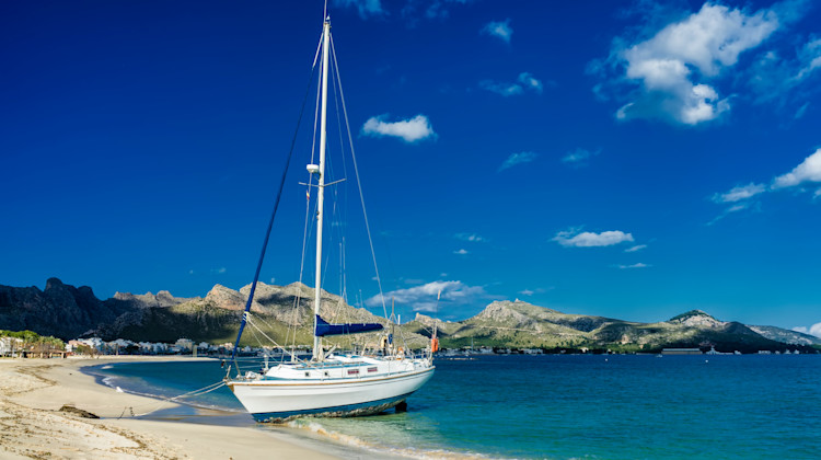 Strand Puerto de Pollensa / Port de Pollença, Mallorca