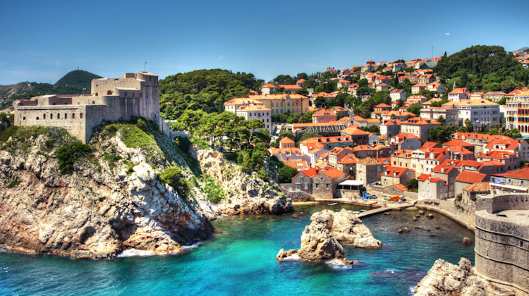 Festung Lovrijenac, Dubrovnik, Dalmatien