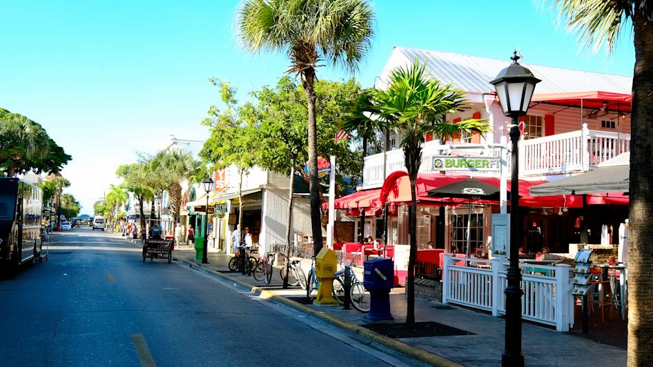 Innenstadt Key West, Florida