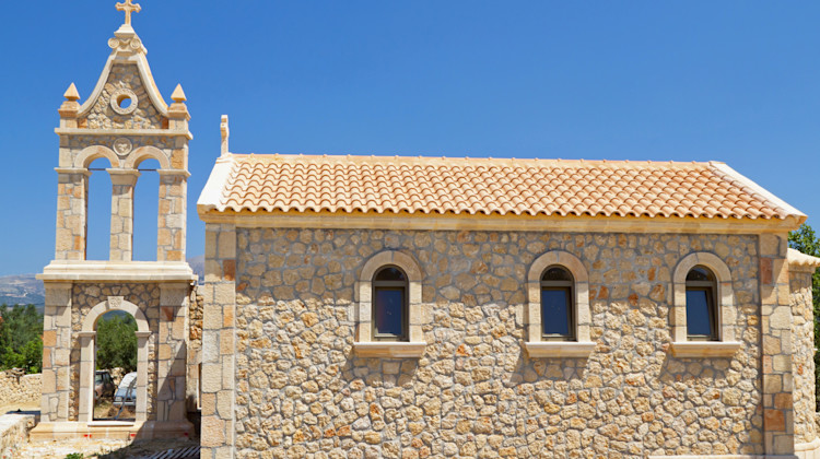 Traditionelle Kirche, Lakithra, Kefalonia