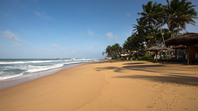 Strand Hikkaduwa, Sri Lanka Südküste