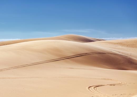 Sanddünen, Phan Thiet, Vietnam