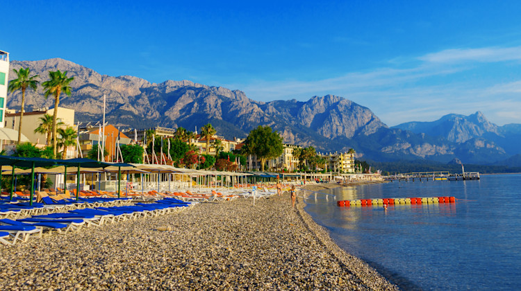 Küste Kemer, Türkische Riviera