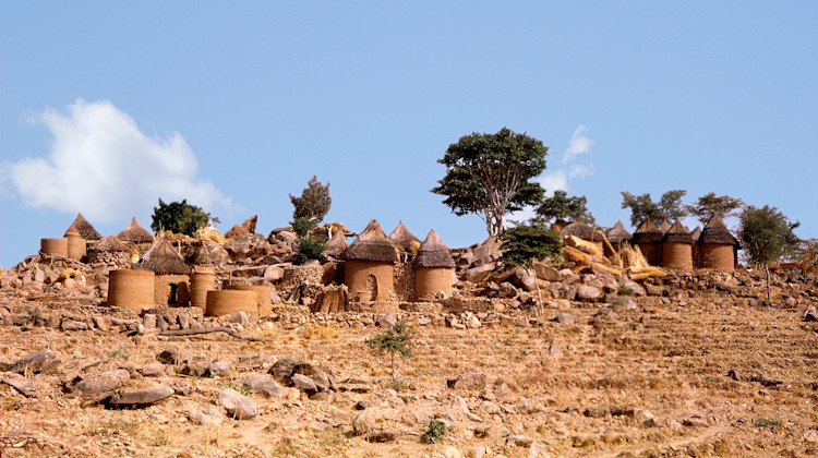 Dorf im nördlichen Kamerun
