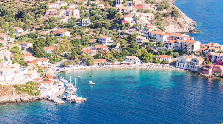 Hafen Assos, Kefalonia