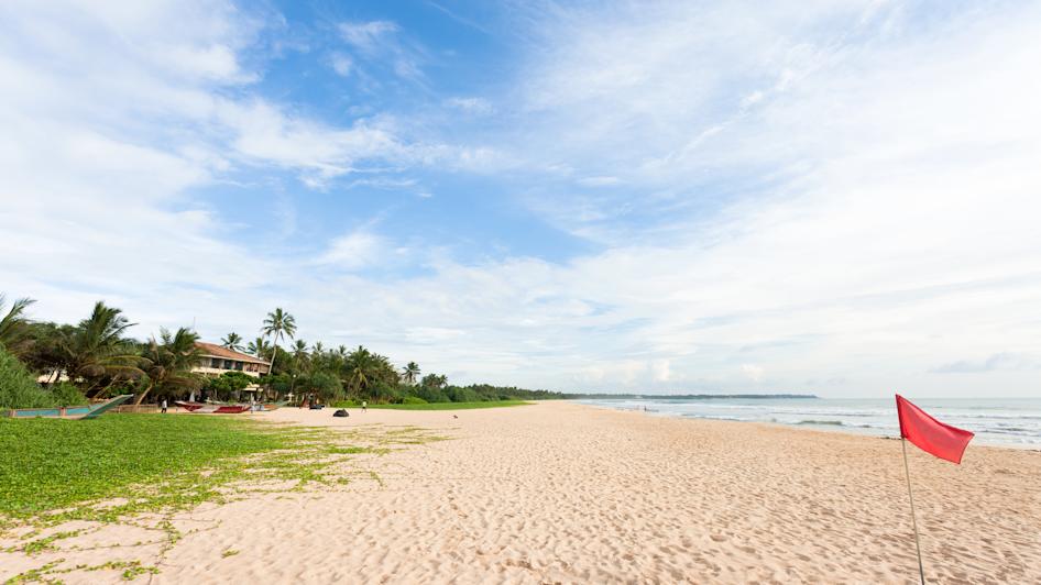 Strand Ahungalla, Sri Lanka Südküste