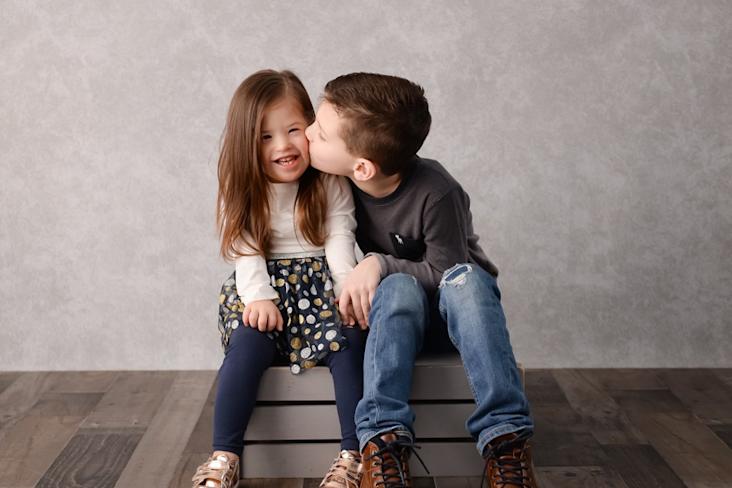 Tyler and his sister Emily