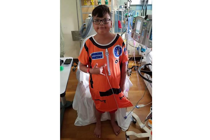 Juan, 15 years old, hypoplastic left heart syndrome