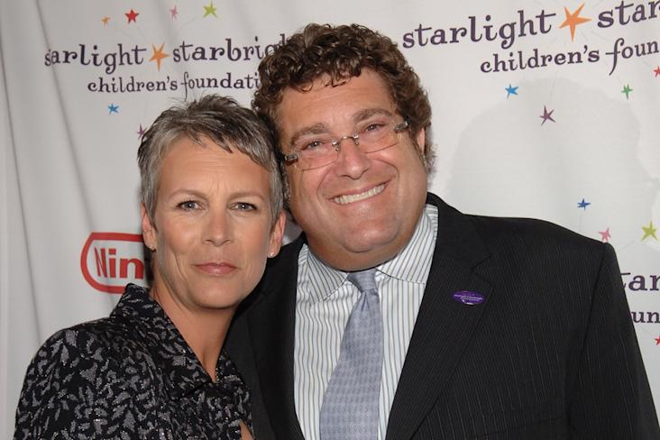 Jamie Lee Curtis and Roger Shiffman at the 2006 Starlight Gala.