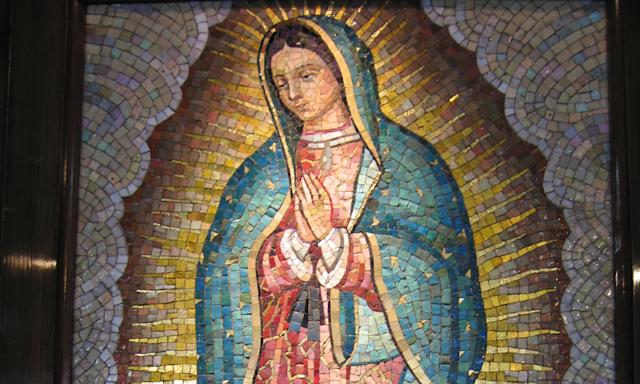 Neuvaine Guadalupe - jour 3 - La Vierge de Guadalupe - Mosaïque