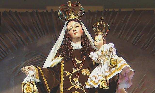 Neuvaine au Cœur Immaculé de Marie - Jour 8  - La Vierge de Fatima portant l'enfant Jésus