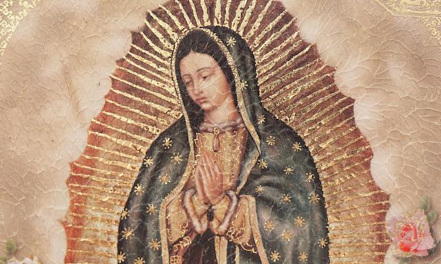 Neuvaine Guadalupe - jour 2 - Notre Dame de Guadalupe - peinture