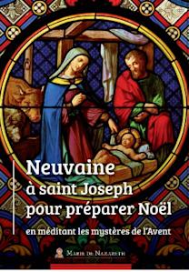 Neuvaine de l'Avent - Le livret - vitrail de la Nativité