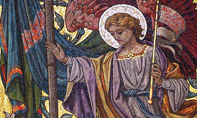 Neuvaine de l'Avent - jour 5 - Annonciation - mosaïque