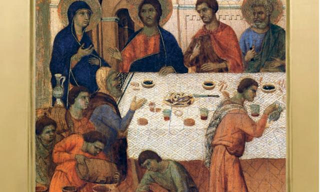 Neuvaine à Marie qui défait les nœuds, Couples - Jour 7 - Icône des noces de Cana