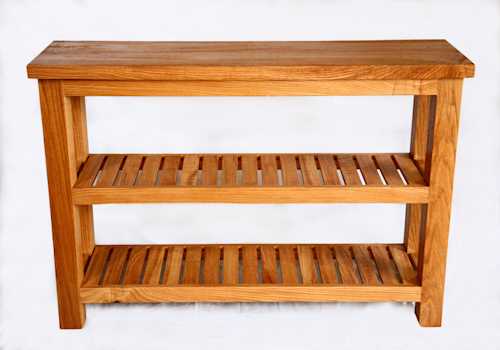 Oak kitchen work bench Oak kitchen work bench