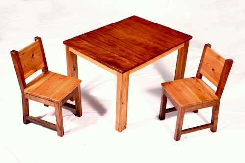 Toddlers table and set of chairs Toddlers table and set of chairs