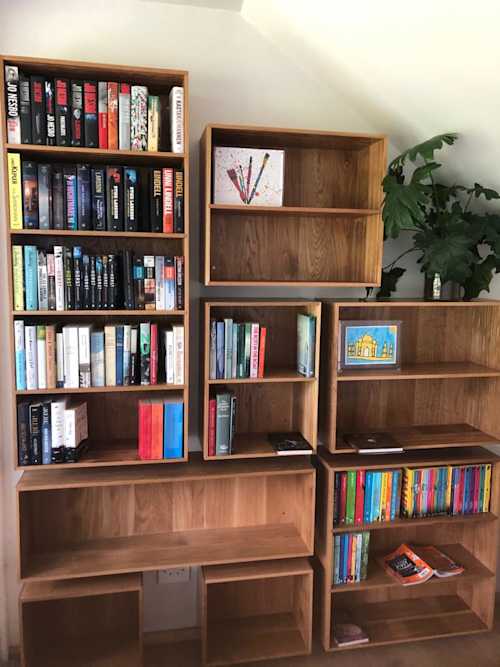 American Oak book shelves American Oak book shelves