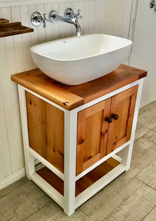 Oregon pine bathroom cabinet Oregon pine bathroom cabinet