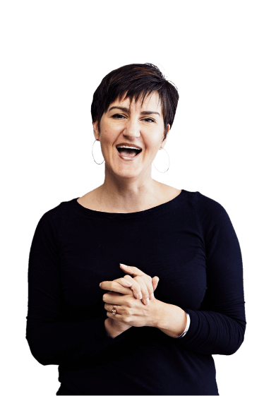 woman clapping hands