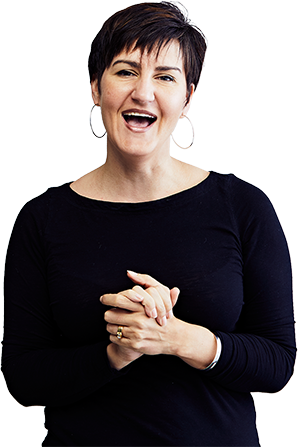woman clapping hands