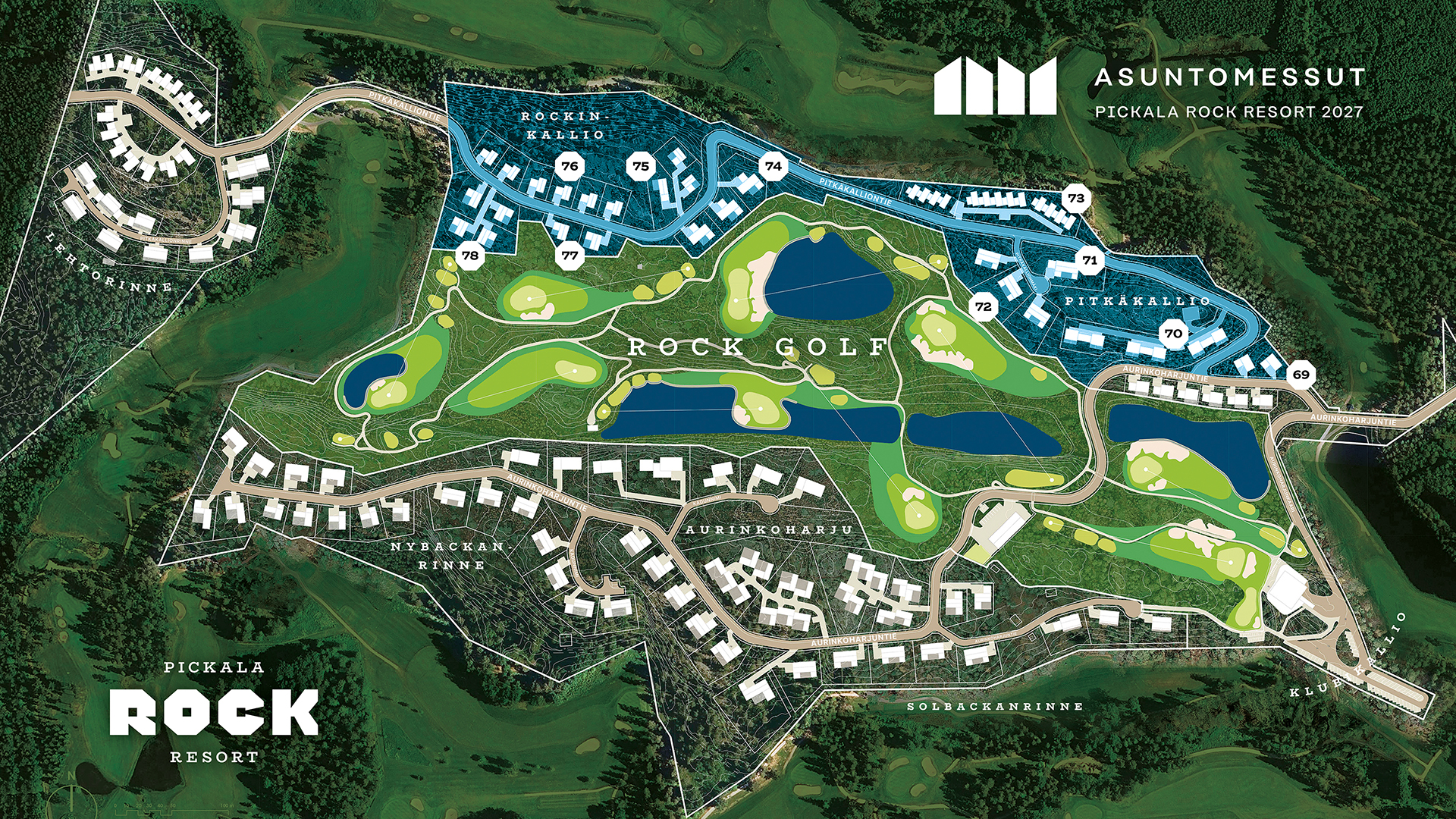 Pickala Rock Resort kartta