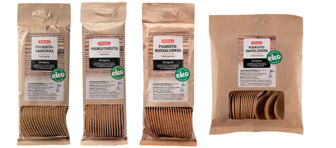 Pirkka Eko puukuituaterimet