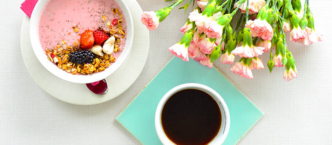 Paulig Smoothiebowl mansikka