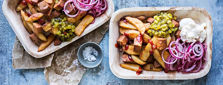 vegaaniset-makkaraperunat