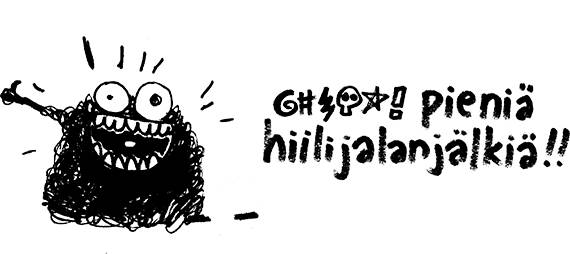 Perkele!! Pieniä hiilijalanjälkiä! (1)