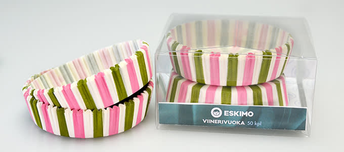 Eskimoviinerivuoka paperinen